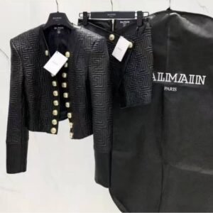 Balmain Fashion 2-Pieces Blazer Set