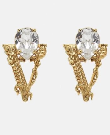 Versace Virtus Stud Earrings