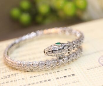 BVLGARI Serpenti Viper Wrap Bracelet