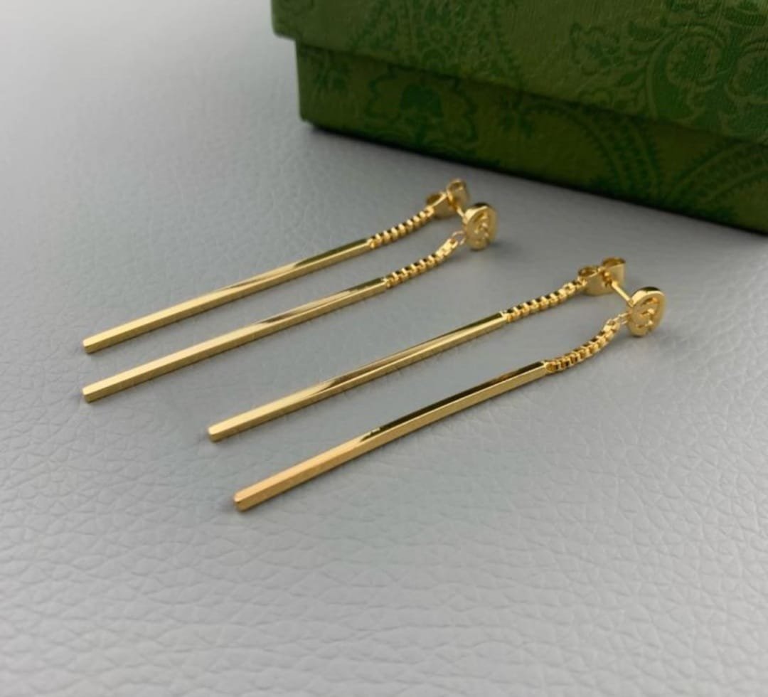 Running GG Drop Earrings