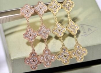 Van Cleef & Arpels 3-Motif Magic Alhambra Earrings