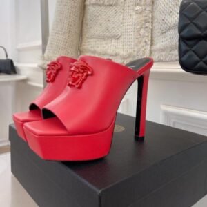Versace Medusa Lambskin Sandals