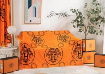 Hermes Throw Blanket
