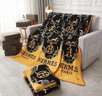 Hermes Throw Blanket