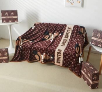 LV Throw Blanket