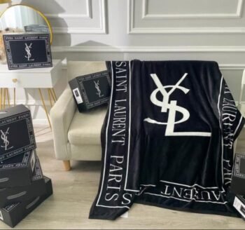 YSL Throw Blanket