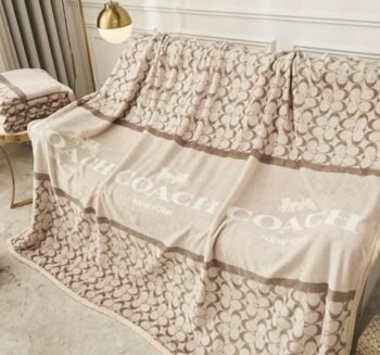 Coach Throw Blanket