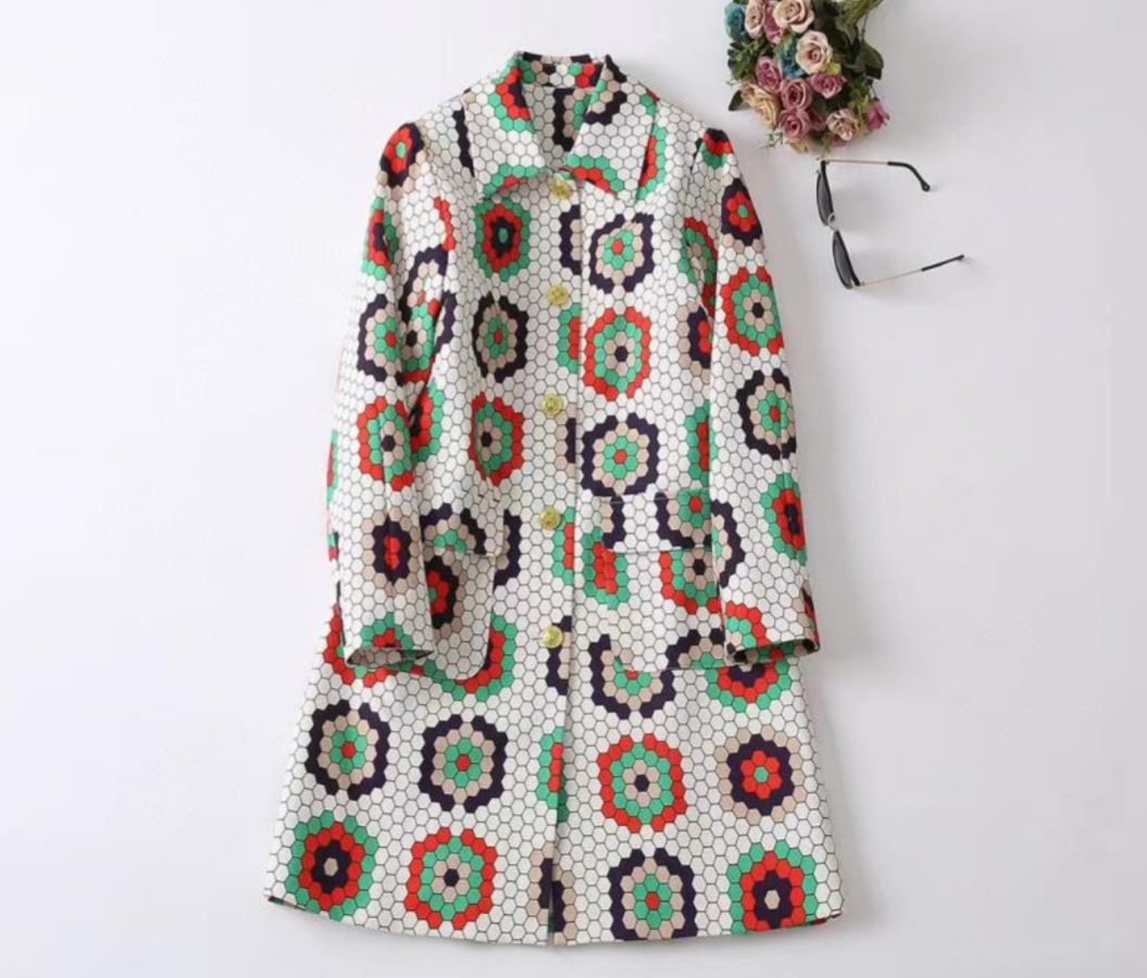 Gucci Fashion Print Dress