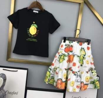 D&G Floral Skirt Set