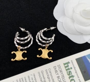 Celine Baroque Triomphe Earrings